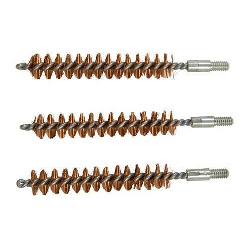 Brownells Standard Line Bronze Rifle Bore Brush .375 Caliber 3-Pack