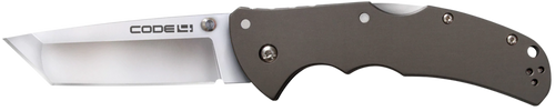 Cold Steel Code 4 Pocket Knife 3.5" Tanto Blade Satin Finish