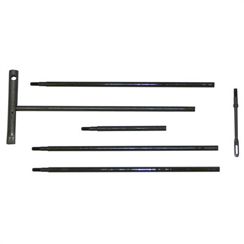 Brownells AR-15/M16 4-Piece Cleaning Rod 8-36 TPI with 8/32 TPI Adapter