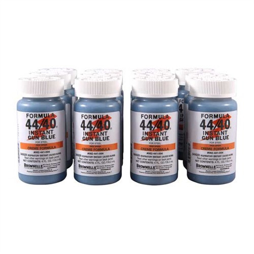 Brownells Formula 44/40 Creme Cold Gun Blue 4 oz (12-Pack)