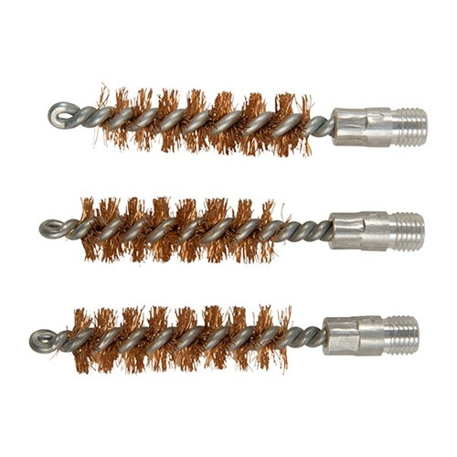 Brownells Double-Tuff Bronze Shotgun Bore Brush .410 Bore 3-Pack