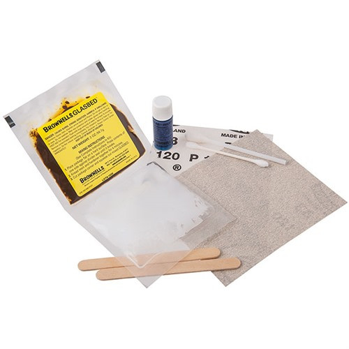 Brownells Glasbed Glass Bedding Kit - Brown
