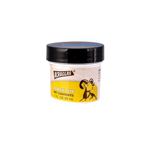 Brownells Acraglas Dye Black 1oz