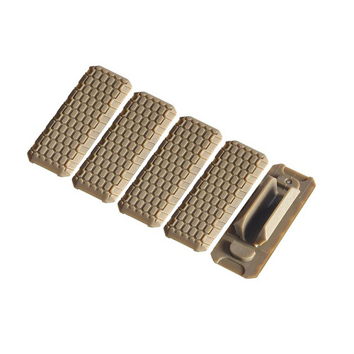 Strike Industries M-Lok Rail Covers 5-Pack FDE