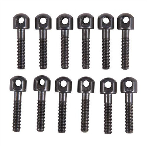 Uncle Mike's Dome Swivel Studs 10-32 x 7/8" (12-Pack)