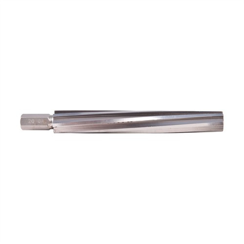 Brownells Spiral Flute Long Forcing Cone Reamer 20 Gauge 7/16" Hex