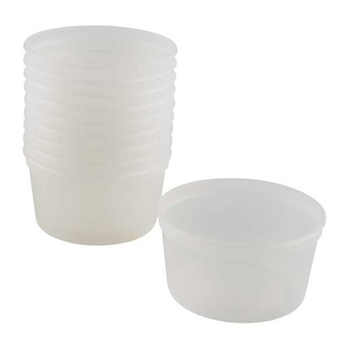 Brownells Acraglas Gel Mixing Dishes 8oz (10-Pack)