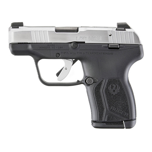 Ruger LCP Max 75th Anniversary 380 ACP Pistol 2.8" Barrel 10+1 Round Stainless Slide Black Grip Black Frame - Image 1