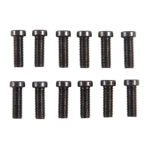 Brownells 8-40 x 1/2" Fillister Head Sight Base Screws - 12 Pack