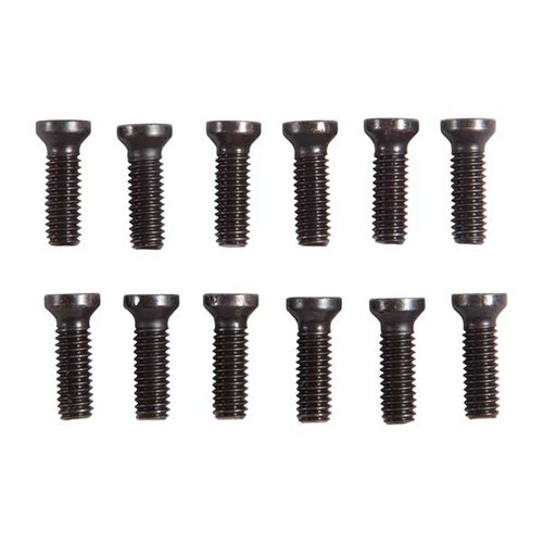 Brownells 6-40 x 3/8" Weaver Oval Socket Screws for Scope Rings & Bases - 12 Pack