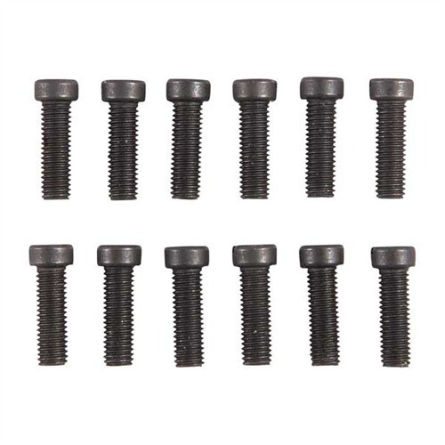 Brownells 6-48 x 7/16" Fillister Head Sight Base Screws 12-Pack