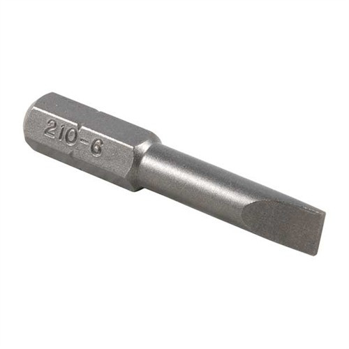 Brownells Magna-Tip Super Set Screwdriver Bit #210-6 (.210" Diameter, .045" Blade Thickness)