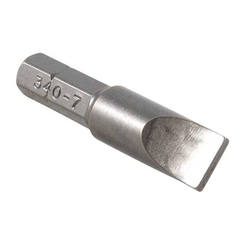 Brownells Magna-Tip Super Set Screwdriver Bit #340-7 (.340" Blade Diameter, .060" Thin Bit)