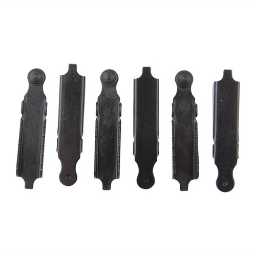 Brownells Rear Sight Long Double Step Elevators Black 6-Pack