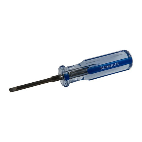 Brownells Fixed Blade Gunsmith's Screwdriver #7 - .210 Shank, .030 Blade Thickness