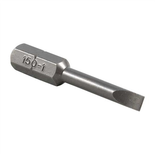 Brownells Magna-Tip Thin-Bit Screwdriver Bit #150-1 (.150" Diameter / .020" Blade Thickness)