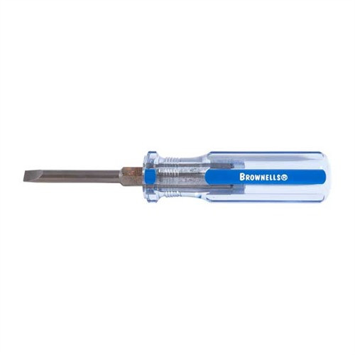Brownells Fixed Blade Gunsmith's Screwdriver #11 - .270 Shank, .035 Blade Thickness