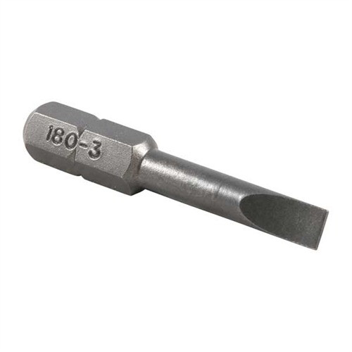 Brownells Magna-Tip Super Set Screwdriver Bit #180-3 (.180" Diameter, .030" Blade Thickness)