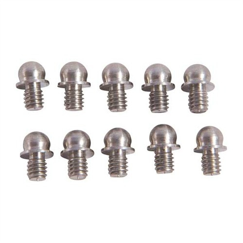 Brownells Shotgun Sight Bead #15 Refill Kit with Shoulders - Stainless, 10-Pack