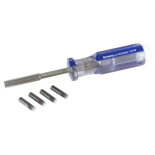 Brownells Magna-Tip #84 Hollow Handle Screwdriver with 4 Bits