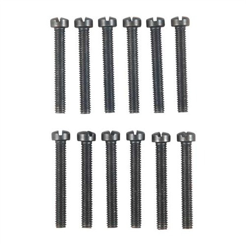 Brownells 6-40 x 1" Slotted Fillister Head Screws 12-Pack
