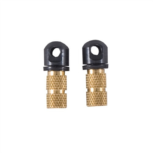 Brownells Brass Sling Stud Inserts with Swivel Studs 2-Pack