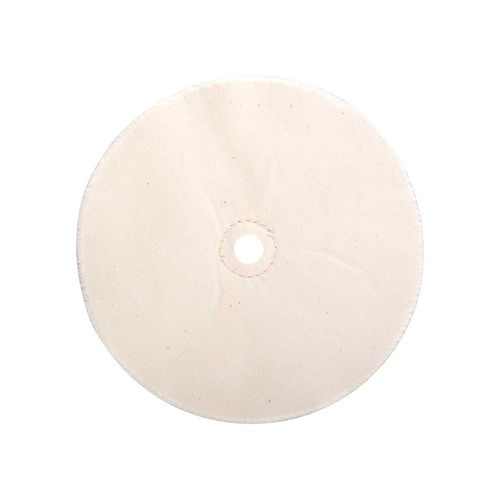 Brownells Muslin Polishing Wheel Loose 6" x 20-Ply 1/2" Arbor