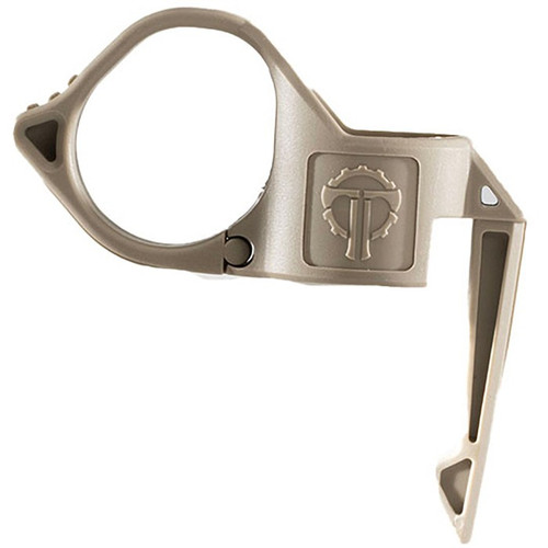 Thyrm SwitchBack 2.0 Large Flashlight Ring with Pocket Clip - Tan