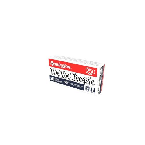 Remington We The People 22-250 Remington Ammo 55 Grain Pointed Soft Point Box of 20