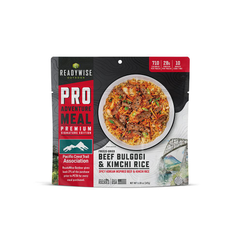 ReadyWise Pro Meal Beef Bulgogi & Kimchi Fried Rice Single Pack