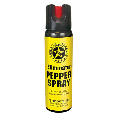 Personal Security Products Eliminator Pepper Spray Gel with Flip Top and Belt Clip 4 oz