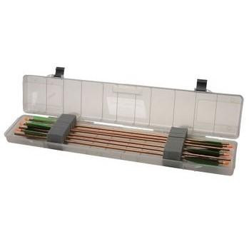 MTM Compact Arrow Case 18-24 Arrow Capacity Clear Smoke