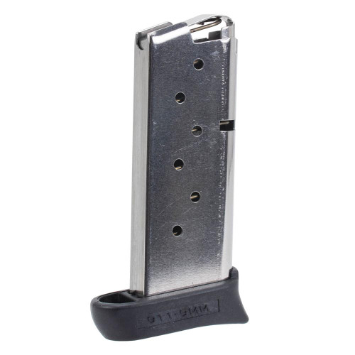 Check-Mate Industries Sig Sauer P938 / Springfield 911 Magazine 9mm Luger 7-Round Stainless Steel