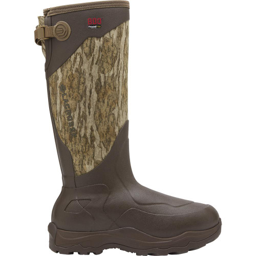 LaCrosse Alpha Agility 17" Hunting Boots 800G Insulated Mossy Oak Bottomland - Size 12