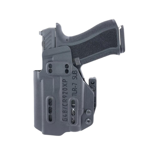 Henry Holsters Ember AIWB/IWB Holster for Shadow Systems CR920XP with TLR-7 Sub - Black Ambidextrous