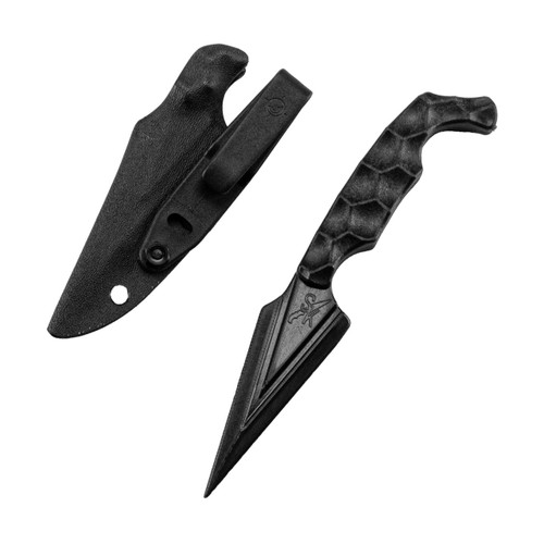 Stroup UltraLite Non-Metallic Fixed Blade Knife 3.75" Zytel Blade Black