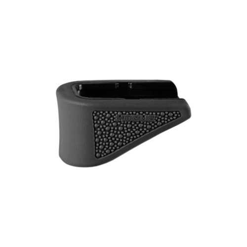 Hogue Overmolded Rubber Grip Extension Base Pad for Glock 42 .380 ACP 6-Round Magazines Black