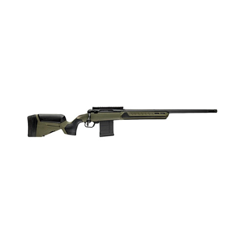 Savage Arms 110 Core Predator 308 Winchester 22" Threaded Barrel Black Ink Cerakote Hunter Green Synthetic