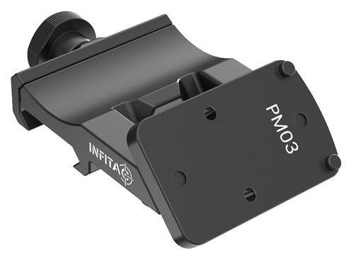 Infitac 45 Degree Offset Picatinny Rail Mount with RMR Interface