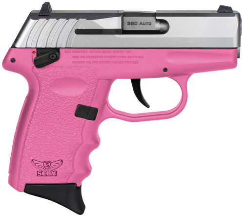 SCCY CPX-4 380 ACP Pistol 2.96" Barrel 10+1 Round Pink