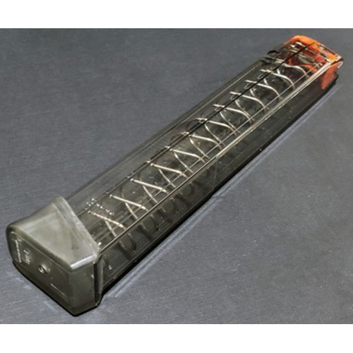 RWB Glock 9mm 33-Round Magazine Smoke Clear (100-Pack)