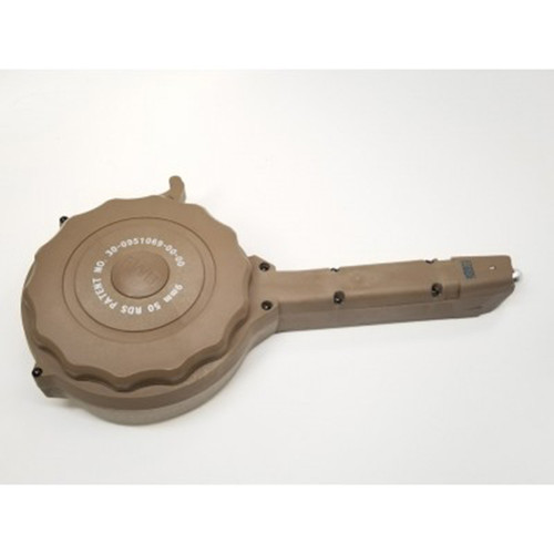 RWB Drum Magazine Glock 9mm 50-Round Tan Polymer