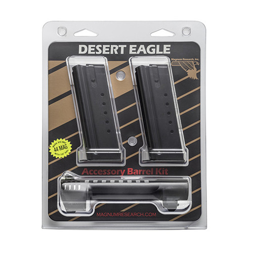 Magnum Research Desert Eagle .50 AE 6" Conversion Barrel with Integral Muzzle Brake & 2 Magazines