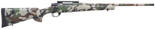 Howa M1500 308 Winchester 22" Threaded Blued Woodland Camo Synthetic