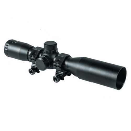 Keystone Sporting Arms KSA Aim Combat Scope 4x32 with Sunshade and Mil-Dot Reticle