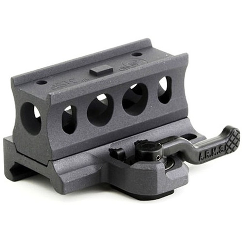 A.R.M.S. #31 Throw Lever Mount & Spacer for Aimpoint Micro T-1 - Black