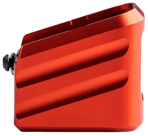Cross Armory CRG+0MEG17RD Magazine Extension Glock 17/22/31 Gen 1-5 Red Aluminum