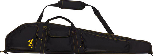 Browning Black and Gold Flexible Rifle Case 50" Nylon Black