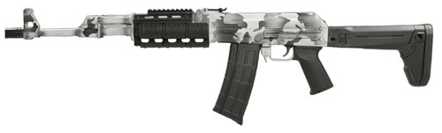 Zastava Arms ZPAPM90 5.56 NATO 18.25" Snow Camo Cerakote Zhukov 30-Round