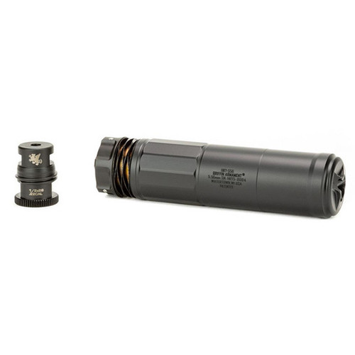 Griffin Armament DUAL-LOK HRT Suppressor 5.56 Black